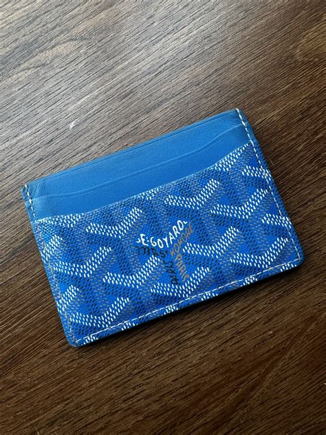 goyard card holder cost|Goyard card holder inside.